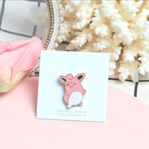 Jewelry - Jigglypuff Pokémon Enamel Pin